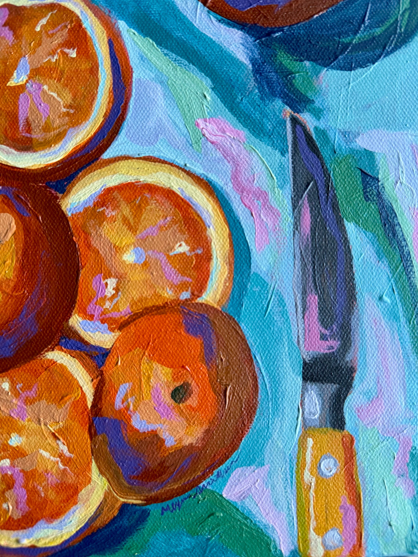 “Cut or Peel an Orange”