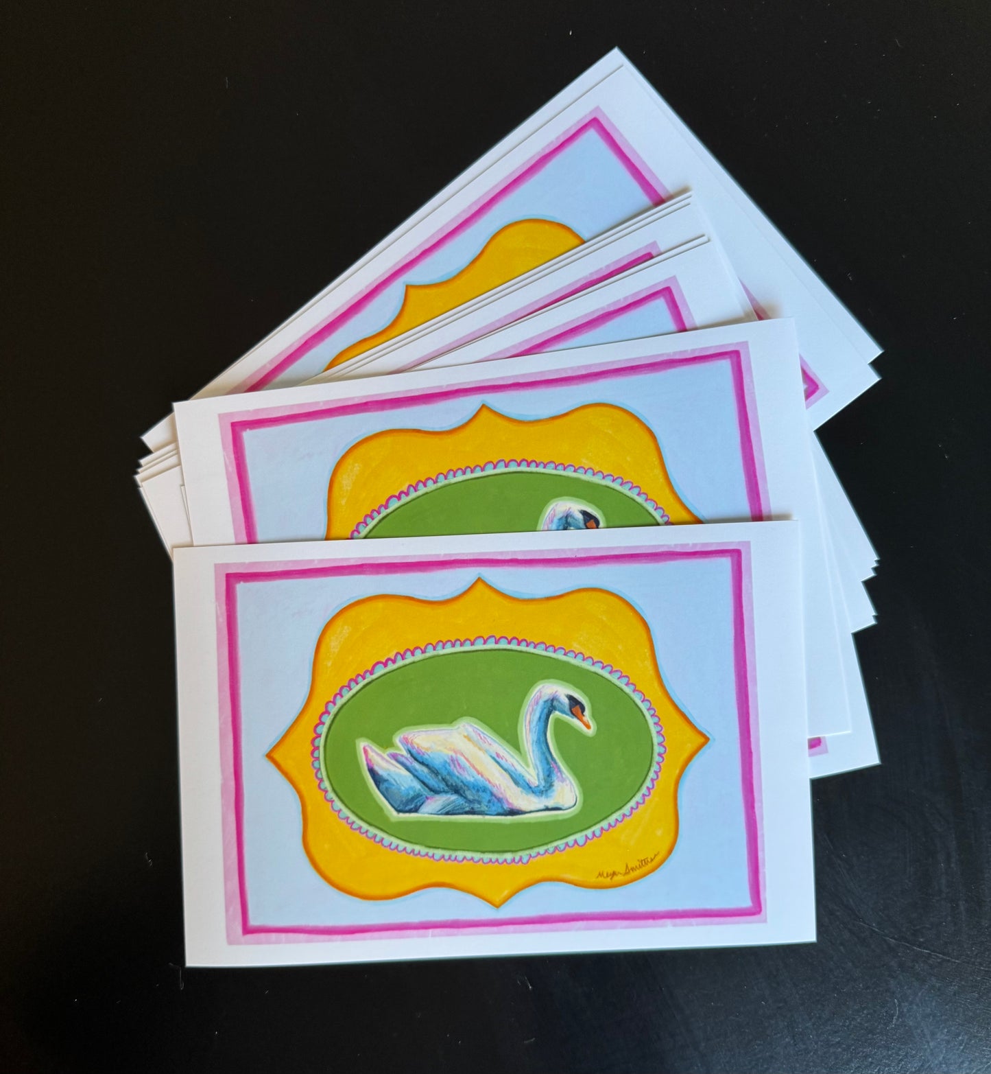 swan lake, 4x6 matte print