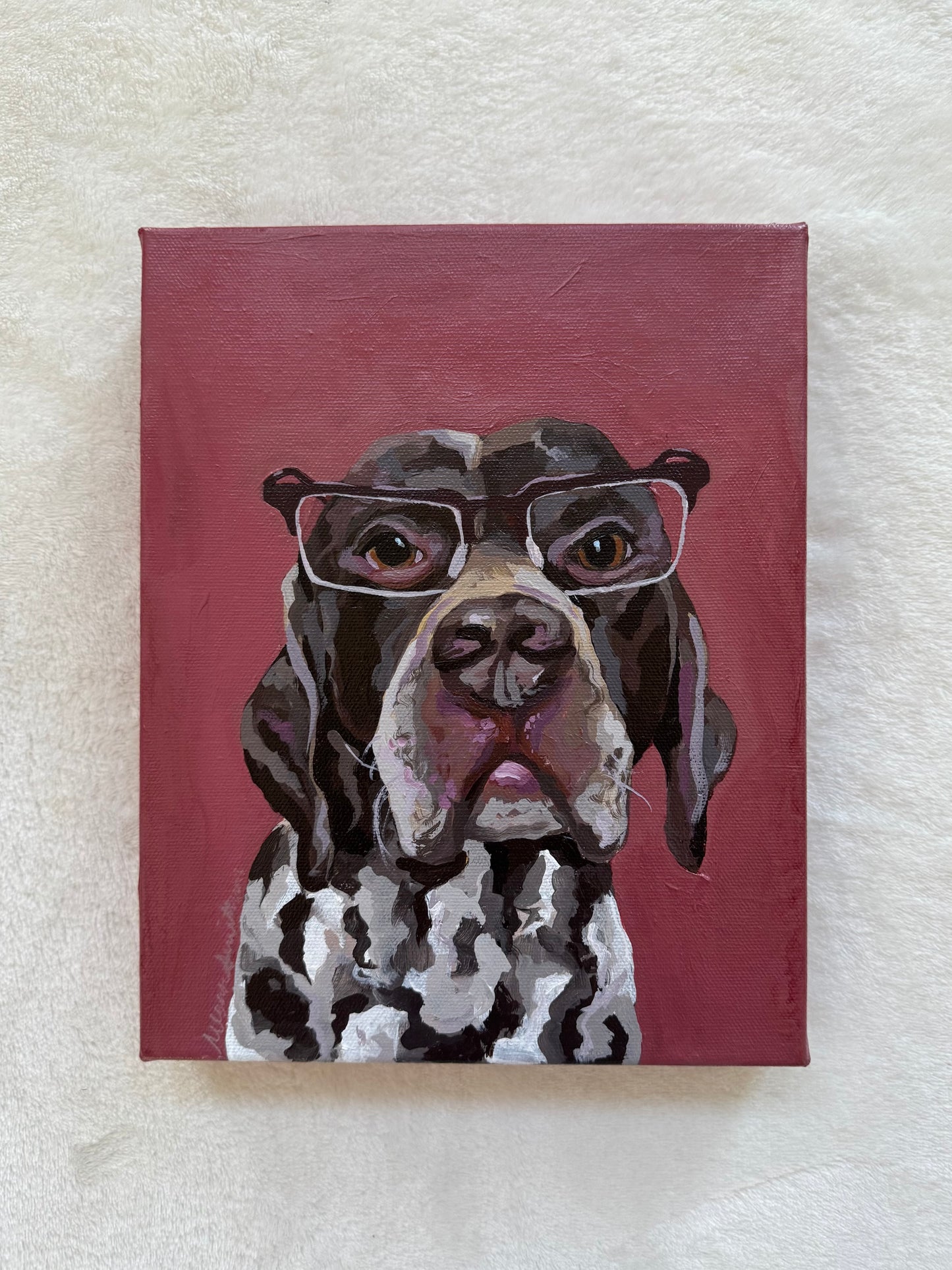 Custom Pet Portrait Painting